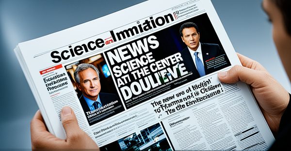 Magazine d'actualité et d'information : la science au cœur des débats